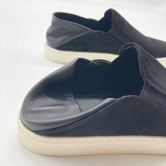VINCE Garvey Slip-On Suede & Leather Sneakers  - Picture 6 of 11
